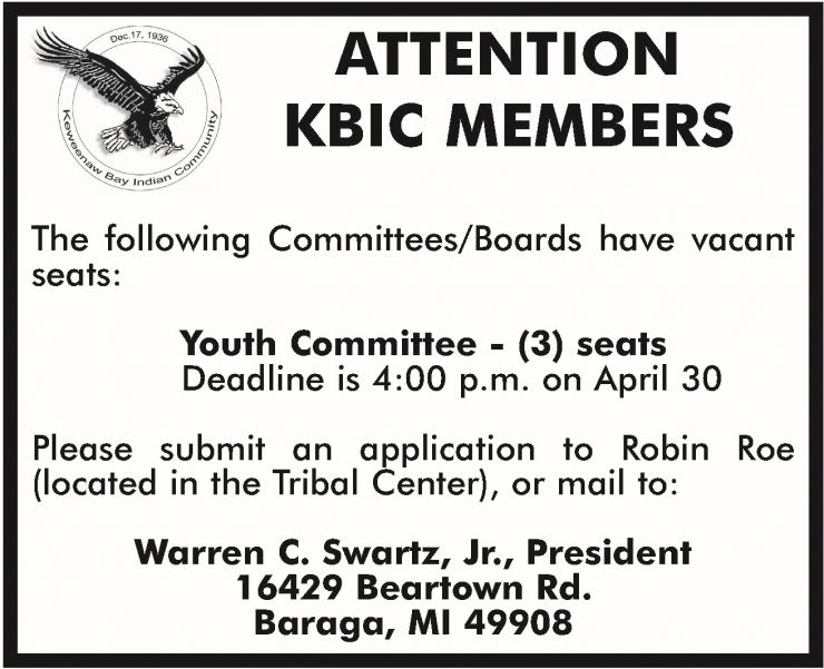 16-2021 KBIC Youth Committee Vacant Seats April 30.jpg